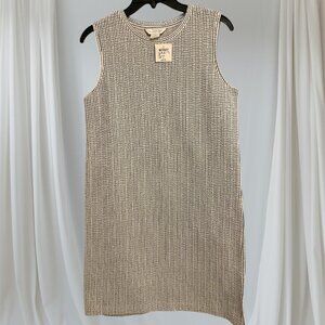 Club Monaco Navy/White Stripe Zeebedee Knit Dress Size small